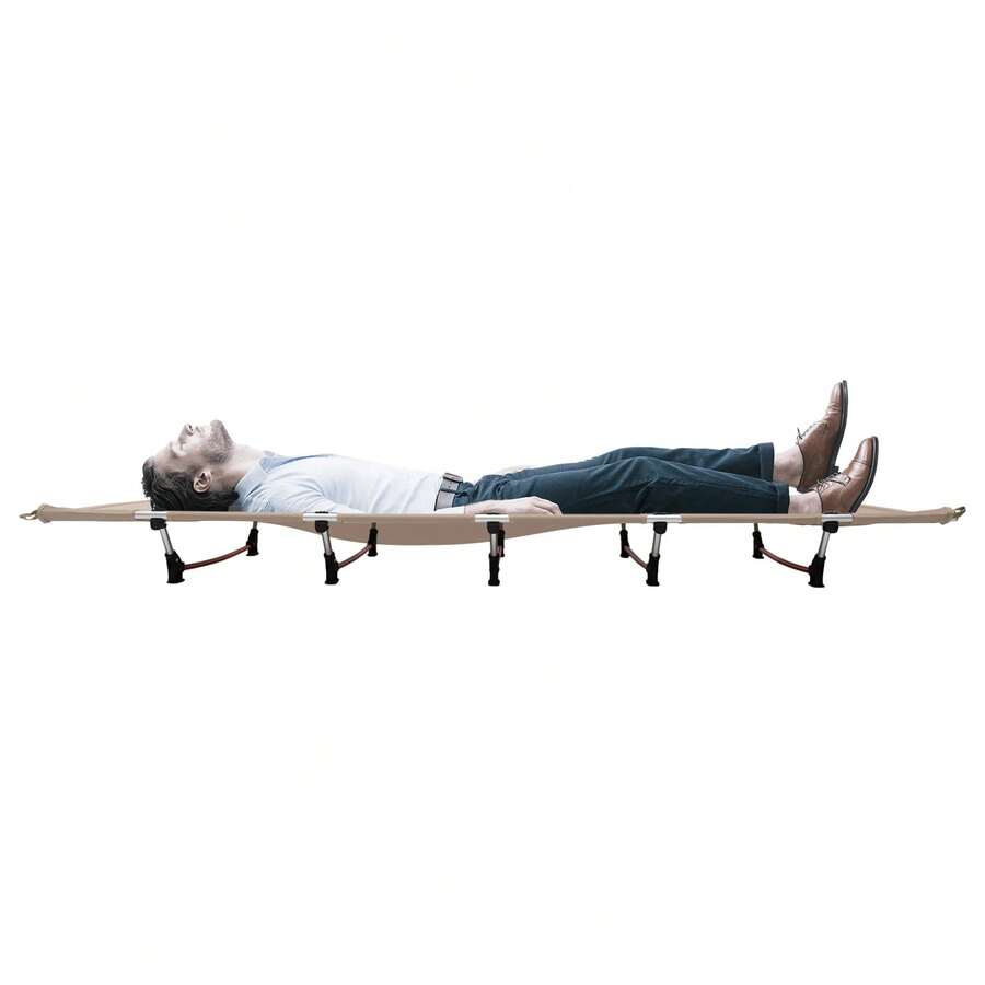 YUNRUX Camping Cots - 卡其色 - 查看 1