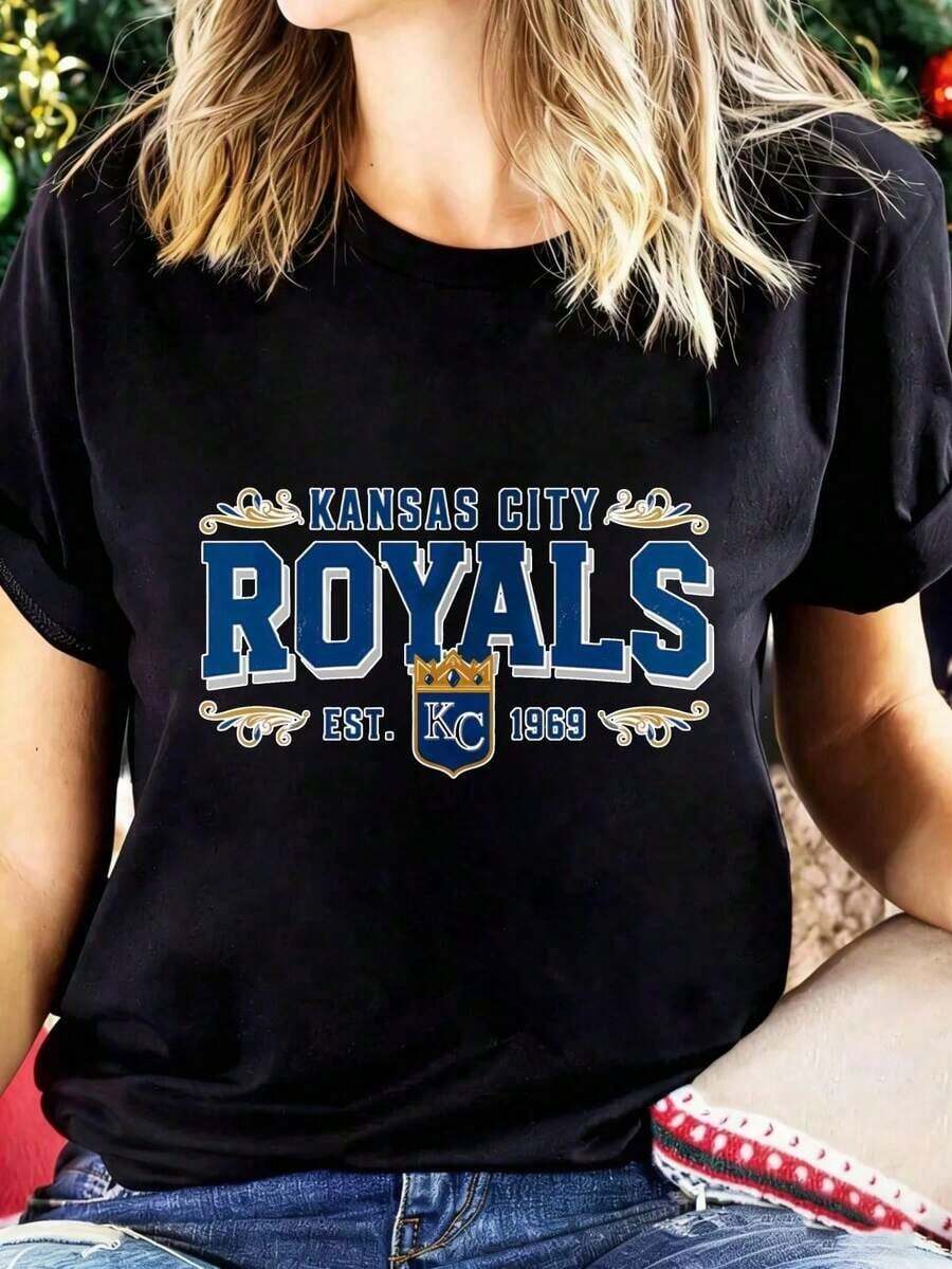 New Men's Casual Sports T-Shirt, Seattle Mariners Baseball Team Logo T-Shirt, Unisex For Men And Women, Casual Short Sleeve. - 黑色 3 - 查看 1