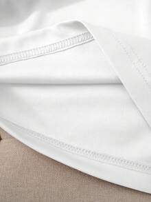 Nueva Camiseta de Verano para Mujer, Linda y Animada, Estilo Acuarela Schnauzer, Manga Corta, Estilo Casual Diario, Moda Vintage, Estilo Deportivo Casual de Primavera Verano, Camiseta de Manga Corta con Cuello Redondo, Cómoda y Suave, Estilo Deportivo para Vacaciones. - Blanco - Ver 3
