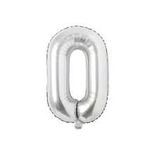 1pc 32 Inch Large Silver Number Foil Balloon, Suitable For Birthday Party Decoration, First Birthday Scene Arrangement, Atmosphere Background Decoration, Anniversary Decoration, Wedding Decoration, Valentine's Day, Mother's Day, Christmas Decoration, Indoor And Outdoor Decoration, Home Decoration, Room Decoration, Graduation Ceremony Decoration - Silver - View 4