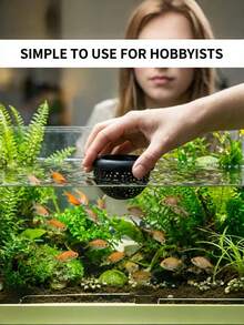1件3D打印漂浮式水族箱装饰品，带洞穴躲藏处和喂食环 - 多功能鱼床，适用于龙鱼、虾和小鱼装饰，可作为淡水鱼和海水鱼的吊床躲藏处，以及水族爱好者的休息床。 - 彩色 - 查看 10