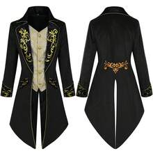 Cosplay Clothing - Court-style Tailcoat, Style 2, Red - View 7