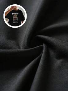 1 Piece Of Women's Blouses, Beautiful Women's Blouses, Women's Clothing Sets, Caifanes Image, 180G T-Shirt, Black And White, Mexican Art Print, High Quality, Round Neck, Basic Fit, Loose, Breathable, Versatile, Machine Washable, Comfortable, Size S ~ 3XL, Daily, Casual, Sporty, Summer Essential. - 黑色 - 查看 6