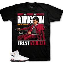 Matching T-Shirts For The Retro 7 Cardinal AJ7 Sneakers - Trust Issues - Shape - View 1