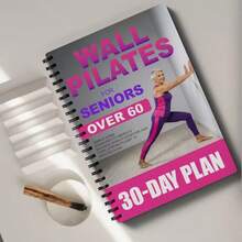 1 pieza Cuaderno para personas mayores con espiral de pared Pilates A5, cuaderno con espiral, regalo creativo, cuaderno de música (color aleatorio) - Regalo de vacaciones, regalo de papelería, suministros de aprendizaje, regalo de cumpleaños, Navidad, temporada de regreso a casa, Día de San Valentín - Multicolor - Ver 2