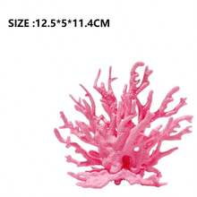 Fake Coral Aquarium Decoration For Aquarium Coral Water Plant Resin Fish Tank Aquascape Simulation ZSP06 - Happy Aquarium - View 11