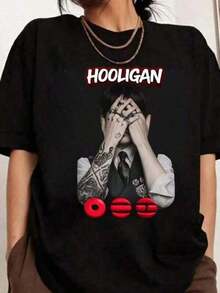 Women T-Shirts - Black - View 1