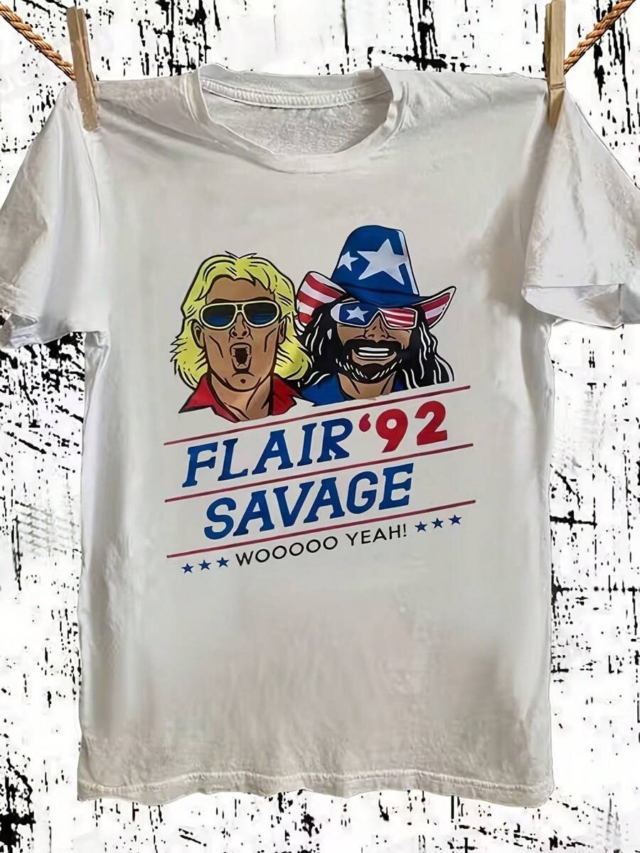 Camiseta de manga corta con cuello redondo para mujer - Transpirable y ligera, ideal para la playa en verano, perfecta para surf, vacaciones en la playa o salidas informales, regalo ideal para ella/novia (cumpleaños/festivos), 100% ajustada, cómoda para todas las estaciones, diseño estampado divertido, holgada, camiseta informal y versátil. - Blanco - Ver 1