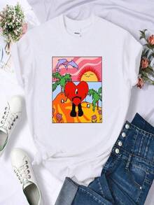 Women T-Shirts - White - View 1