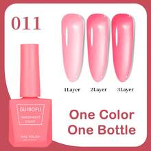 011 Lavender Purple Translucent Nail Gel Polish 15ml Soak Off Gel UV LED Lamp Cured 011 Lavender Purple Long Lasting 28 Days High Gloss Shiny Finish No Wipe Streak Free Self Leveling Non Damaging Removable Buildable Sheer To Opaque Smooth No Shrinkage No Bubbles No Sticky Residue Salon Quality Professional Grade Low Odor Healthy Formula HEMA Free Salon Professional Use - Clear - View 2