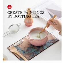 Bộ ấm trà Matcha bằng gốm sứ Nhật Bản 1 món/7 món, bao gồm bát Matcha, dụng cụ đánh Matcha, tách Matcha, que khuấy, thìa trà, bộ bát trà, dụng cụ pha chế Matcha, dụng cụ làm bánh kẹo và đồ uống, hộp quà tặng Nhật Bản, bộ khuấy Matcha Matsushiro, quà tặng cho người yêu thích Matcha. - Nhiều màu - Xem 7