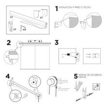 KIWI Premium Translucent Roller Blind, Sizes From 100 To 180 Cm Wide And From 165 To 250 Cm High, Easy Installation Roller Blind, Available In 16 Colors - Creamy White - View 7
