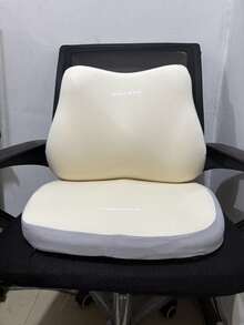 2pcs Office Chair & Car Seat Booster Cushion And Lumbar Support Set | Ergonomic Design | Improve Driving Visibility, Comfortable For Long-Term Sitting | Soft Memory Foam Provides Support | Suitable For Sedans, SUVs And Trucks - Multicolor - View 12