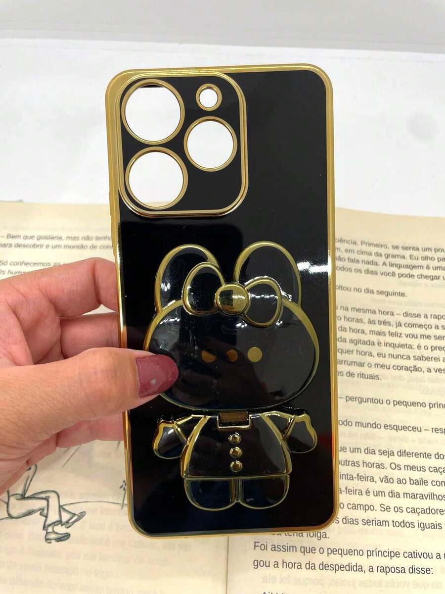 Phone Case Compatible With Realme Note 70 And 70s Cutie - 黑色 - 查看 1