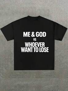 Las camisetas más vendidas de 2026Faith - Driven Inspirational Black Cotton T - Shirt, Soft & Casual, 220gsm Pattern Printed,Camisetas gráficas del Mundial 2026,blusas para mujer,La elección perfecta para tus atuendos de San Valentín,afiliado ,camiseta masculina con gráfico divertido,Camisetas de K-Pop para hombre,blusas de niña,playeras niño,Camisetas de dibujos animados/anime - Negro - Ver 1