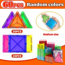 Glowing Window Magnetic Building Blocks Set, 3+ Years Old Children Light And Shadow Construction Toy, Transparent Glowing Blocks Can Create Various Structures - Multicolor - View 14