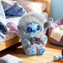Miniso Hộp quà bất ngờ bằng nhựa vinyl mini hình Stitch trong series Hit Snooze của Disney, móc khóa nhồi bông, thiết kế độc đáo, bộ sưu tập dành cho người hâm mộ hoạt hình, món quà sinh nhật hoàn hảo, chất liệu polyester (1 chiếc giao ngẫu nhiên) - Nhiều màu - Xem 7
