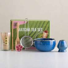 Bộ ấm trà Matcha bằng gốm sứ Nhật Bản 1 món/7 món, bao gồm bát Matcha, dụng cụ đánh Matcha, tách Matcha, que khuấy, thìa trà, bộ bát trà, dụng cụ pha chế Matcha, dụng cụ làm bánh kẹo và đồ uống, hộp quà tặng Nhật Bản, bộ khuấy Matcha Matsushiro, quà tặng cho người yêu thích Matcha. - Nhiều màu - Xem 3