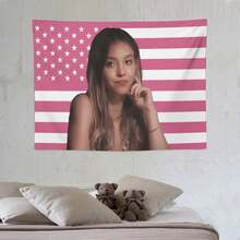 1Pcs Sydney Tapestry Flags For Actors, Sweeney's Art Posters For Film And Television Actors, Flag Decorations For Bedrooms And Living Rooms, Equipped With Matching Installation Buckles, Holiday Gifts - 1PC - 查看 6
