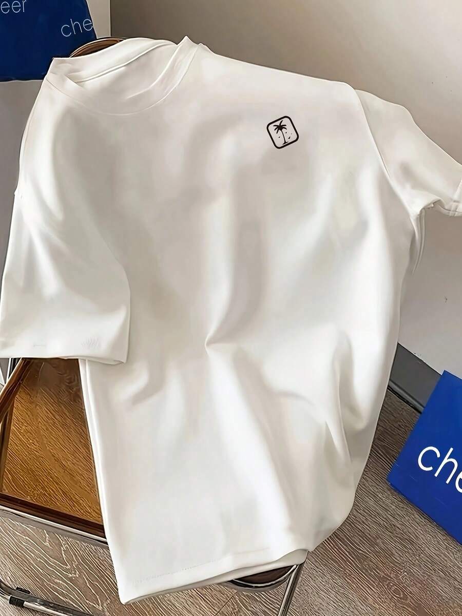 Y2k Short-Sleeved T-Shirt - 白色 - 查看 1
