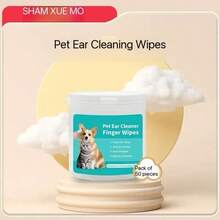 Multifunctional Pet Cleaning Gloves, Waterless Rinse-Free Disposable Bathing Wipes, Suitable For Cats And Dogs, Skin-Friendly Non-Irritating, Portable, Deodorizing, Etc. - White - View 6