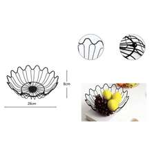 Durable Metal Fruit Storage Basket, Iron Art Fruit Basket, Breathable Snack Bowl, Kitchen Fruit Bowl, Countertop Fruit And Vegetable Basket, Space-Saving, Sturdy And Durable, Not Easy To Deform. It Is A Home Decoration Item That Matches A Variety Of Home Decoration Styles, Suitable For Use In The Kitchen, Living Room, Bedroom, Dining Room, Folk House, Pantry And Dining Table. A Must-Have For Modern Kitchens, Kitchen Accessories And Kitchen Storage Organizers. It Is Also An Ideal Gift For Housewarming, Festivals, Mother's Day And Father's Day. - View 19
