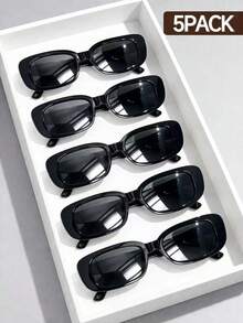 5pcs Vintage Frameless Metal Couple Glasses, Best Gift Choice - Multicolor 10 - View 20