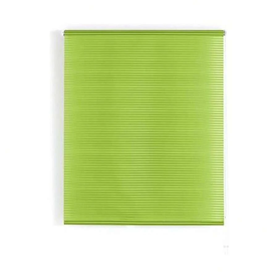 KIWI | Striped Translucent Roller Blind, Sizes From 80 To 180 Cm Wide X 180 Cm High, Easy Installation On Wall Or Ceiling, Available In 8 Colors - Pistachio Green - View 1