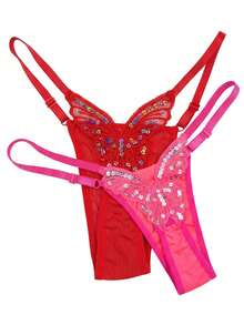 Vermelho e Rosa Neon
