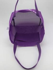 1pc Mesh Beach Bag, Transparent Student Handbag, Shoulder Tote Bag For Outing, Shopping, School Supplies - C - View 6