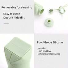 600ml Folding Sports Women Men Portable Silicone Cup Reusable Drinking Outdoor Fitness Gym Travel Camping Hiking Trekking Office School Supplies - 粉色 - 查看 5