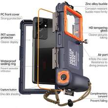 2026 Navy Blue Diving Phone Case, Waterproof Phone Case, Can Accommodate 4.7-6.9 Inches Of Mobile PhoneIPX8 Waterproof Phone Case Shockproof Transparent Cover For IPhone 16 15 Pro Max  S24 Ultra Swim Beach Dry Bag - Navy Blue - View 6