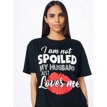 Dam-T-shirts - Svart - Visa 1