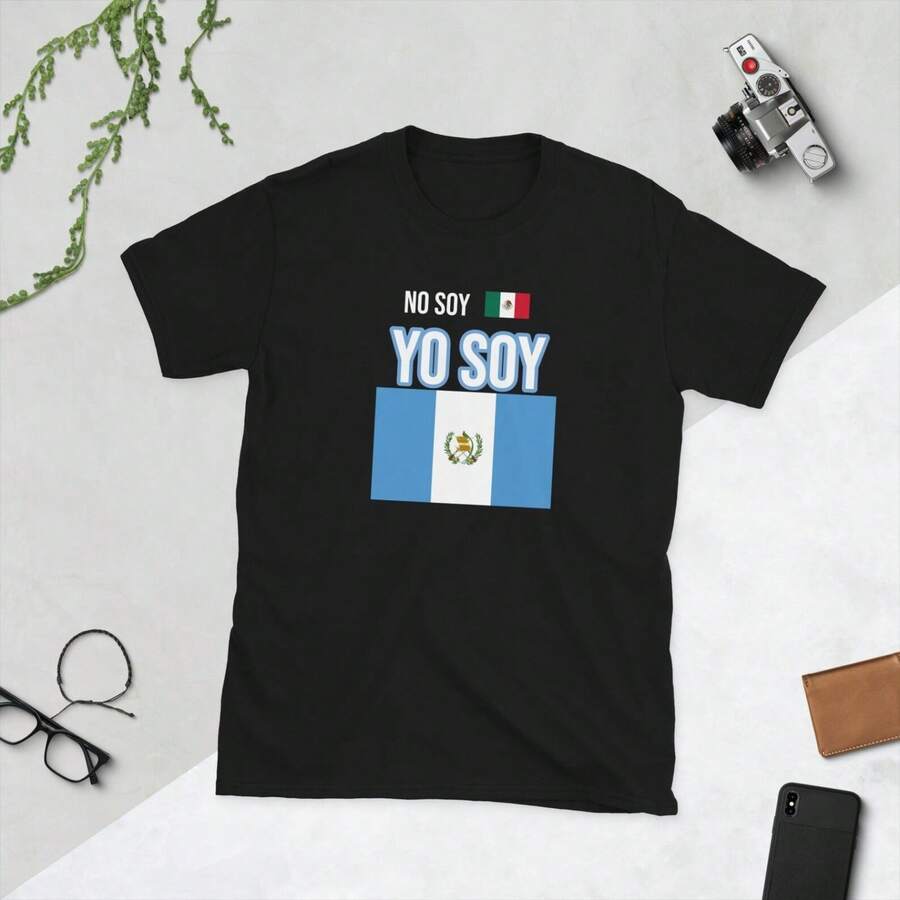 Guatamala T, Yo S1oy Guatemala 100% Cotton Uni T-S1Hirt, Guatemalan gift, funny S1Hirt, C1Amia drtida, GuatemateC1A, reg guatemalt.220G man Al1 godn spine, 220G A1DA for stability. The styling A1DA1 is suitable for all identities, both male and female. Fabric S 1 fabric C 1ality, practical in any combination A1JE, soft to the touch but designed for permanence. Fresh blouses, fall suits, VaC1Actions, Mexican themed, 2026 World Cup themed dresses - Negro - Ver 1