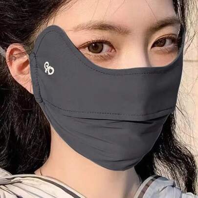 Sunscreen Face Scarf Ice Silk Mask Summer Cover Veil Eye Protection Gini Golf