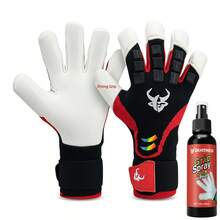 GKHMNEW Youth & Adult Goalkeeper Gloves, Enhanced Latex Palm Grip, Breathable Knit Fabric, Suitable For Match & Training - Multicolor - View 1