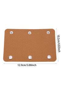 2pcs/1 pieza Bolso con hebilla fija, protector de correa de hombro, funda de asa de bolso - Multicolor - Ver 3