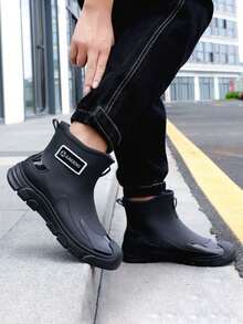 Rain Boots & Rain Boot Covers - Black - View 3