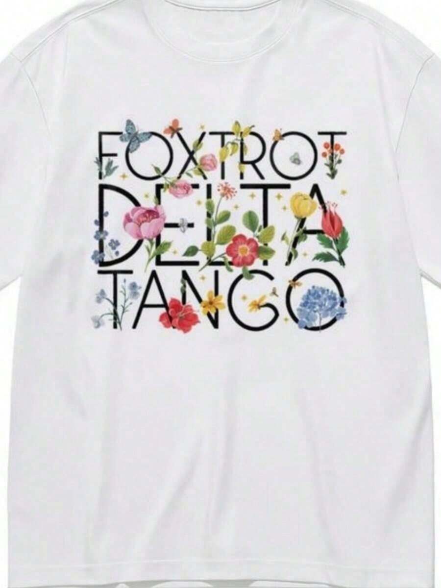 Women's Classic Breathable And Comfortable T-Shirt With Colorful Apple Graphic - Unisex Vintage Urban Style, Short Sleeve Crew Neck Cotton T-Shirt - 白色 9 - 查看 1
