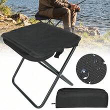 Klappbarer Hocker & Handtasche 2-in-1 – X-förmige Struktur, bis 120 kg Tragfähigkeit, verwandelbar von stylischer Tasche zu Hocker oder Fußstütze. Ideal für Reisen, Wandern, Angeln, Camping, Picknick, Konzerte, Warteschlangen oder Yoga – platzsparend & leicht zu tragen. - Schwarz - Übersicht 4
