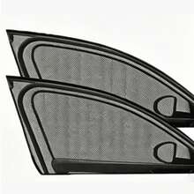 Tấm che nắng lưới cho xe hơi (4/2 chiếc), chống tia UV, phù hợp với mọi loại xe, tạo sự riêng tư, giảm chói và cản côn trùng, chất liệu thoáng khí, phụ kiện xe hơi thiết yếu. - A - Xem 6