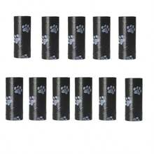Count Black Pet Poop Bags, Portable, Clean, For Cars, Small Trash Cans, Replaceable Original Trash Bags, Pet-Specific Trash Bags, Leak-Proof Pet Poop Bags, Suitable For Outdoor Dog Walking, Smart Outdoor Pet Poop Bags. - Black - View 3