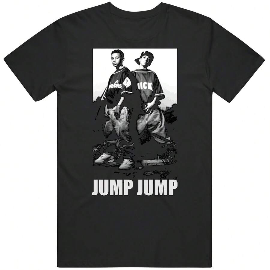 Kris Kross Classic Rap T Shirt - Negro - Ver 1