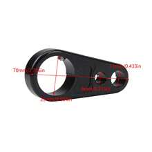 25mm Abrazadera universal para manillar de motocicleta, soporte de cable de freno y embrague para piezas modificadas y de ajuste de Suzuki Kawasaki - A - Ver 3