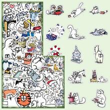 50pcs Simon's Cat Cartoon Cute Animation Decorative Stickers For Bookshelf, Wall - Simon's Cat - View 3