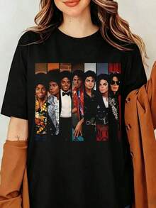 Women T-Shirts - Black - View 1