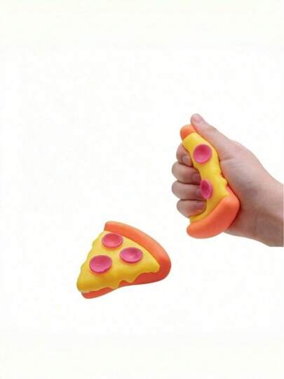 Đồ chơi bóp hình bánh pizza nhiều màu sắc Schylling, độ chân thực cao, màu sắc sống động, hình dáng mềm mại dễ thương, bắt mắt, vui nhộn và đáng yêu, thiết kế bánh pizza thực tế, giúp giảm căng thẳng, thích hợp cho lớp học, văn phòng, làm quà tặng tiệc tùng và các hoạt động thư giãn. Một món quà nhỏ chu đáo dành cho bạn bè, đồng nghiệp hoặc trẻ em! Tuyệt vời cho sinh nhật, ngày lễ, mang đến "niềm vui không calo" ngay lập tức và làm họ vui vẻ!