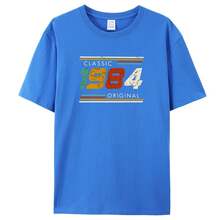 2024 nueva camiseta para hombre novedad impresionante Vintage clásico 1984 camiseta ropa de calle algodón estilo de verano camiseta hombres camisetas - 1 - Ver 8