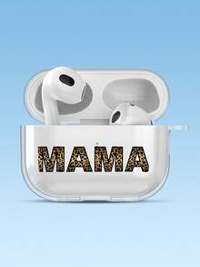 Họa tiết da báo "MAMA" trong suốt, dùng cho ốp , tương thích với thế hệ thứ 4/3/2/1. - Trong sáng - Xem 1