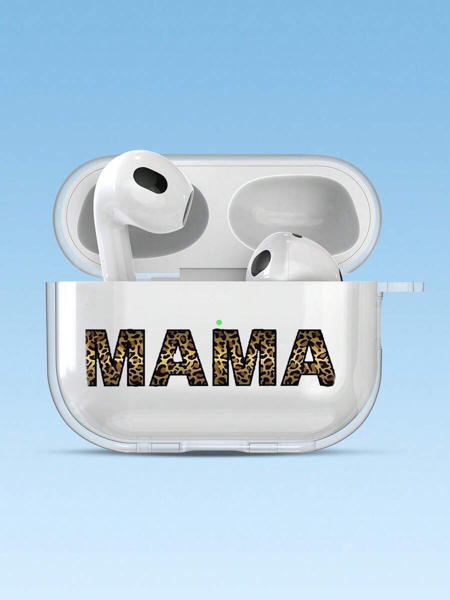 Họa tiết da báo "MAMA" trong suốt, dùng cho ốp , tương thích với thế hệ thứ 4/3/2/1. - Trong sáng - Xem 1